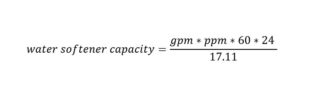 فرمول محاسبه ظرفیت سختی گیر رزینی